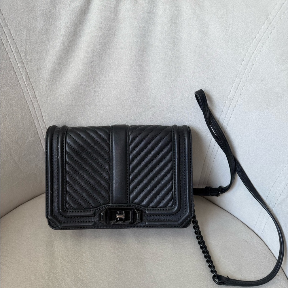 Rebecca Minkoff Black Quilted Women's Bag